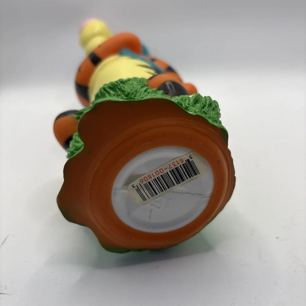 Vintage 1997 Disney TIGGER Johnson & Johnson Decorative Bubble Bath Bottle EMPTY
